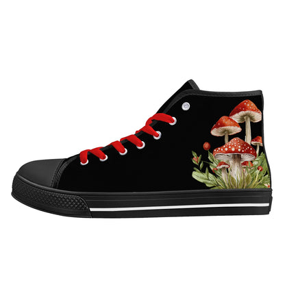 Shrooms and Things High Top Shoes