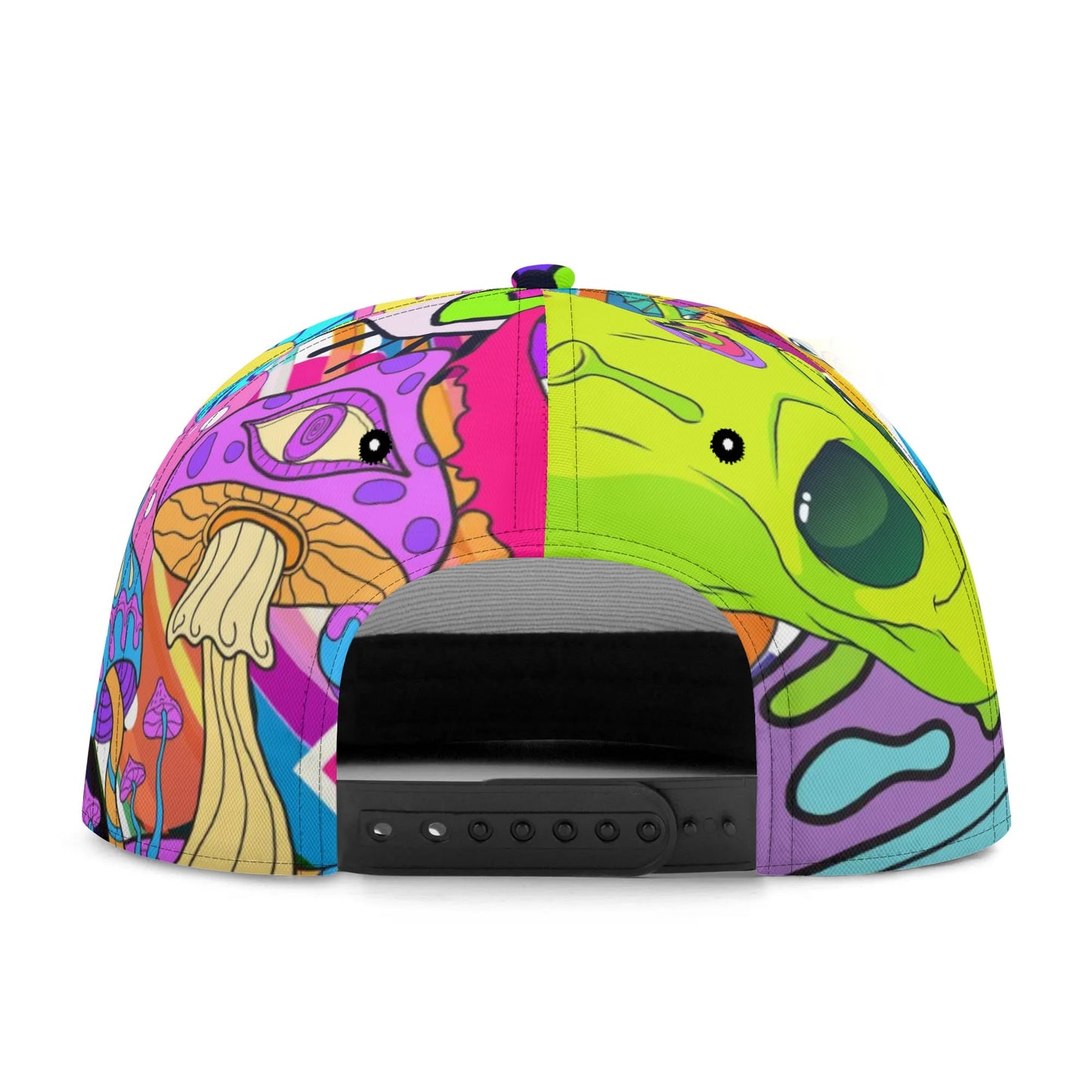 Funky Neon Trip - Flat Bill Hat