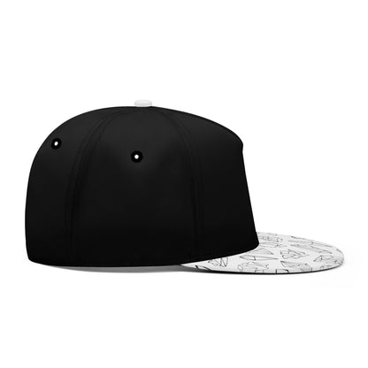 Crystal Bill - Flat Bill Hat