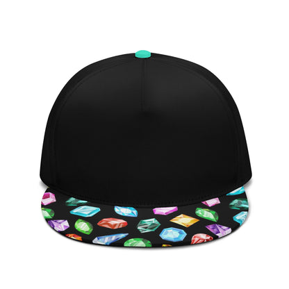 Jeweled Flat Bill Hat