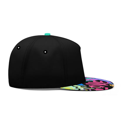 "LOVE" Neon Flat Bill Hat