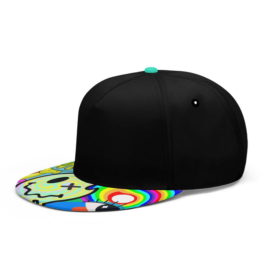 Neon Trip - Flat Bill Hat