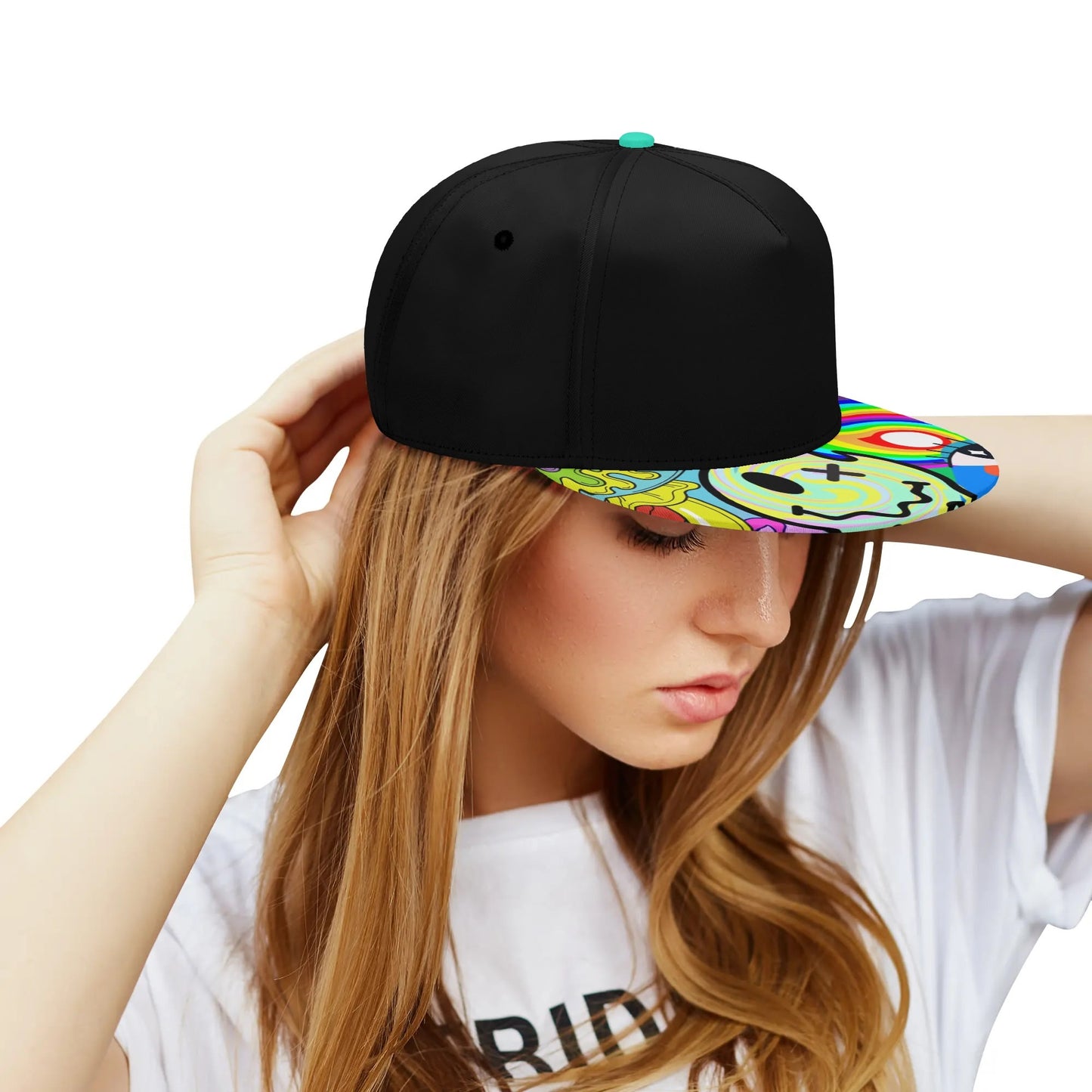 Neon Trip - Flat Bill Hat