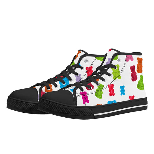 Gummy BEARS! Canvas High Top Shoes