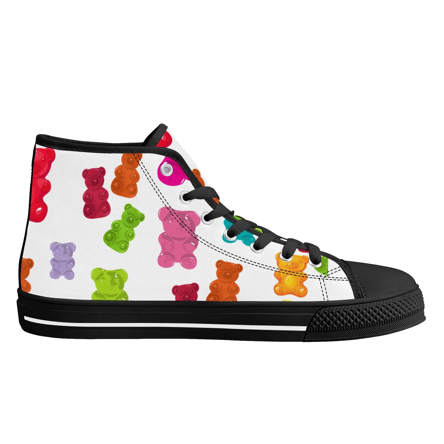 Gummy BEARS! Canvas High Top Shoes