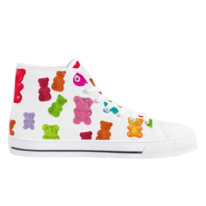 Gummy BEARS! Canvas High Top Shoes