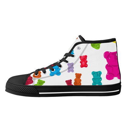 Gummy BEARS! Canvas High Top Shoes