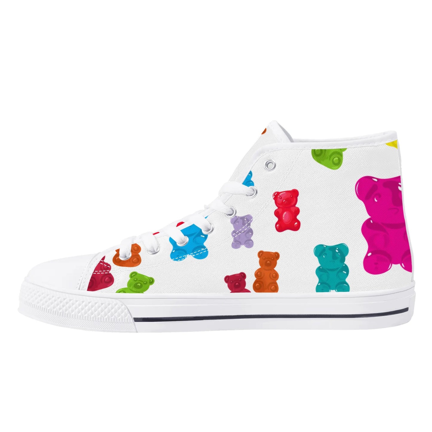 Gummy BEARS! Canvas High Top Shoes