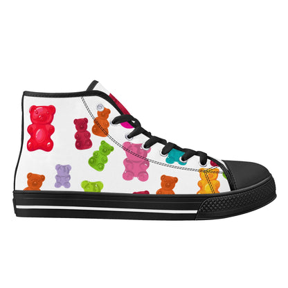 Gummy BEARS! Canvas High Top Shoes