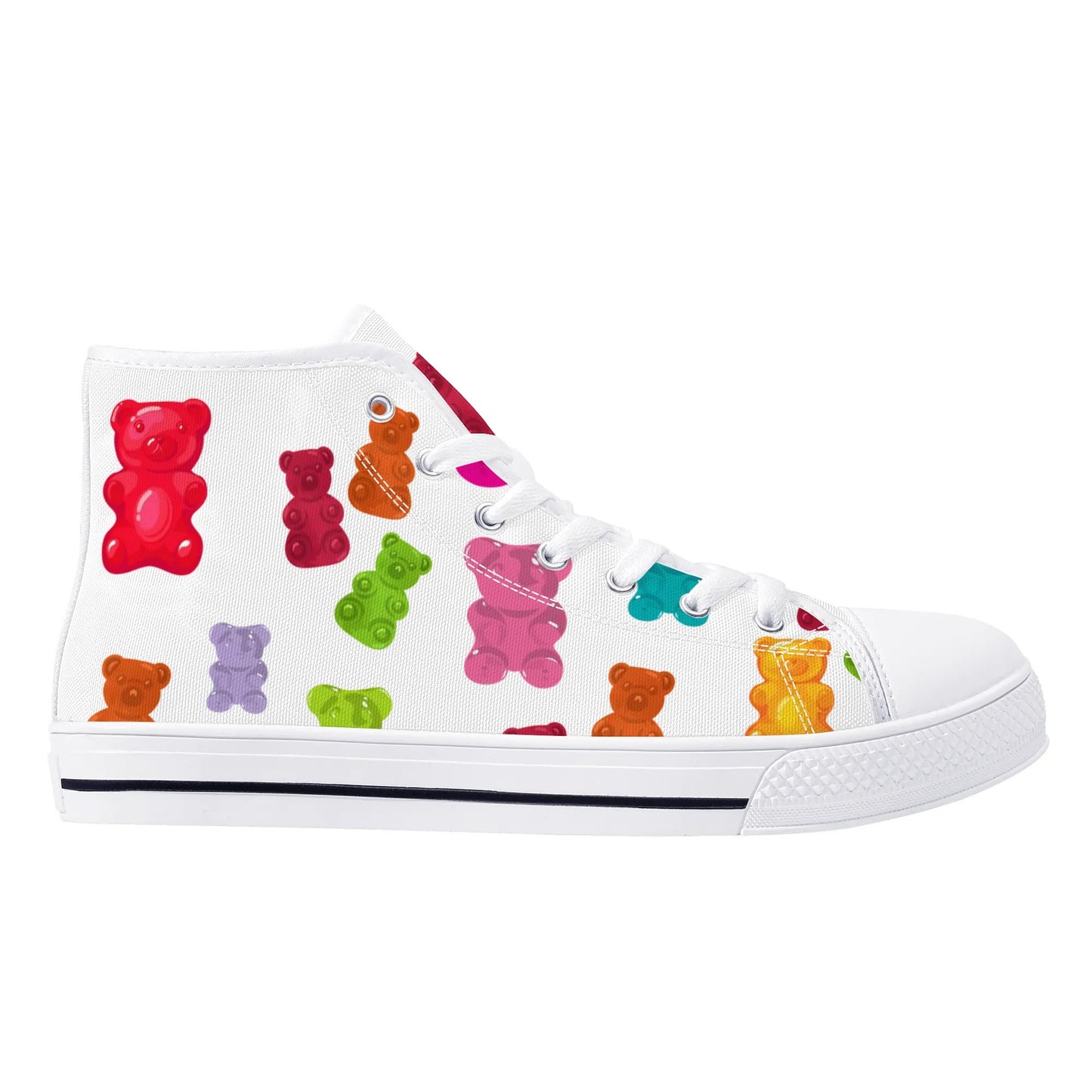 Gummy BEARS! Canvas High Top Shoes