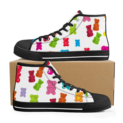 Gummy BEARS! Canvas High Top Shoes