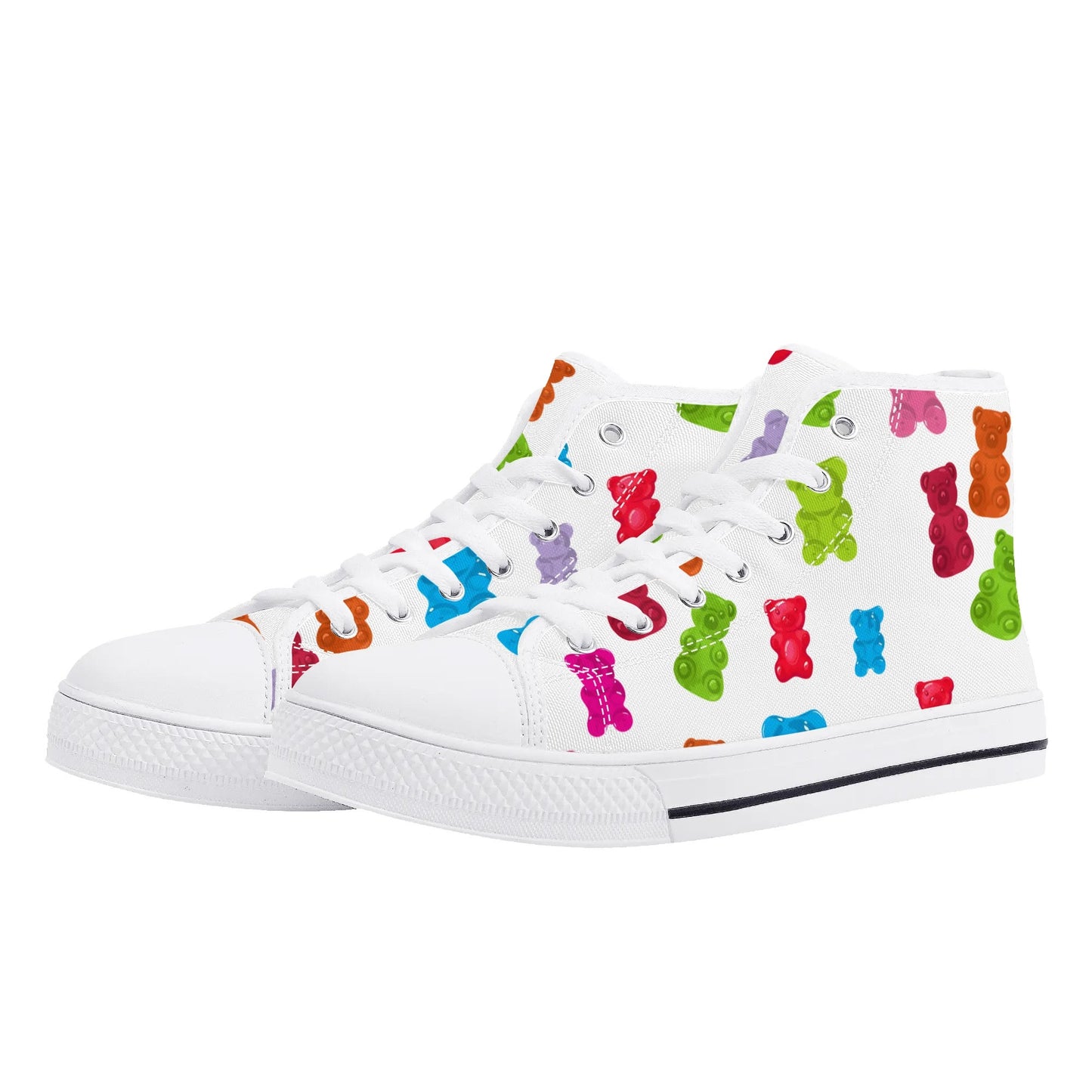 Gummy BEARS! Canvas High Top Shoes