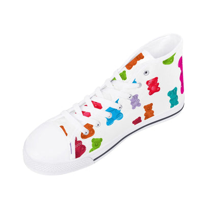 Gummy BEARS! Canvas High Top Shoes