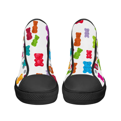 Gummy BEARS! Canvas High Top Shoes