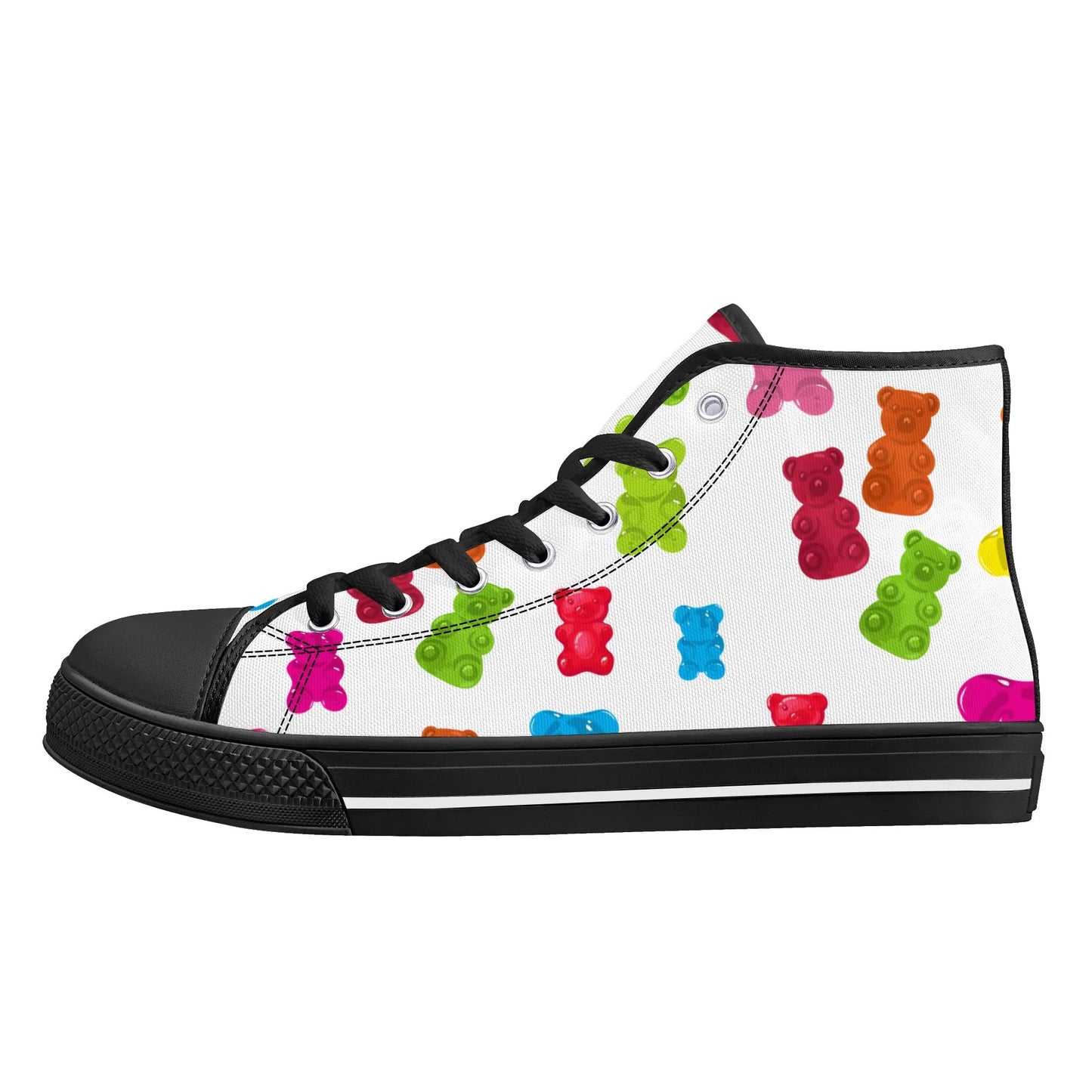 Gummy BEARS! Canvas High Top Shoes