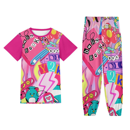 "Burn Books, Furbies and Ring Pops. Duh." Unisex Two-Piece Set