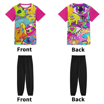 "Stay Weird. Stay Vibrant. Stay YOU" Unisex Two-Piece Set