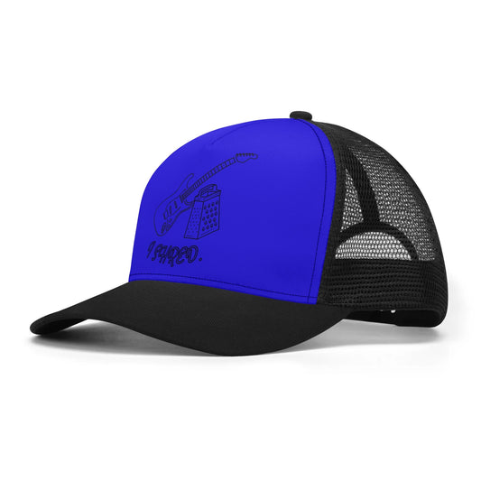 "I Shred THINGS" BLUE Front Printing Mesh Trucker Hats