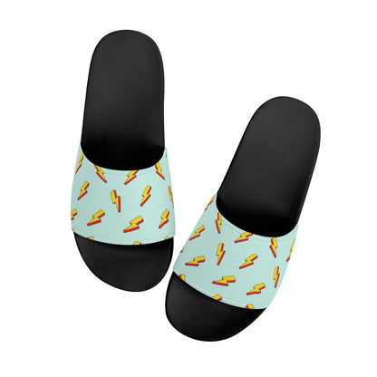 Lightning Bolts - Mens Slide Sandals