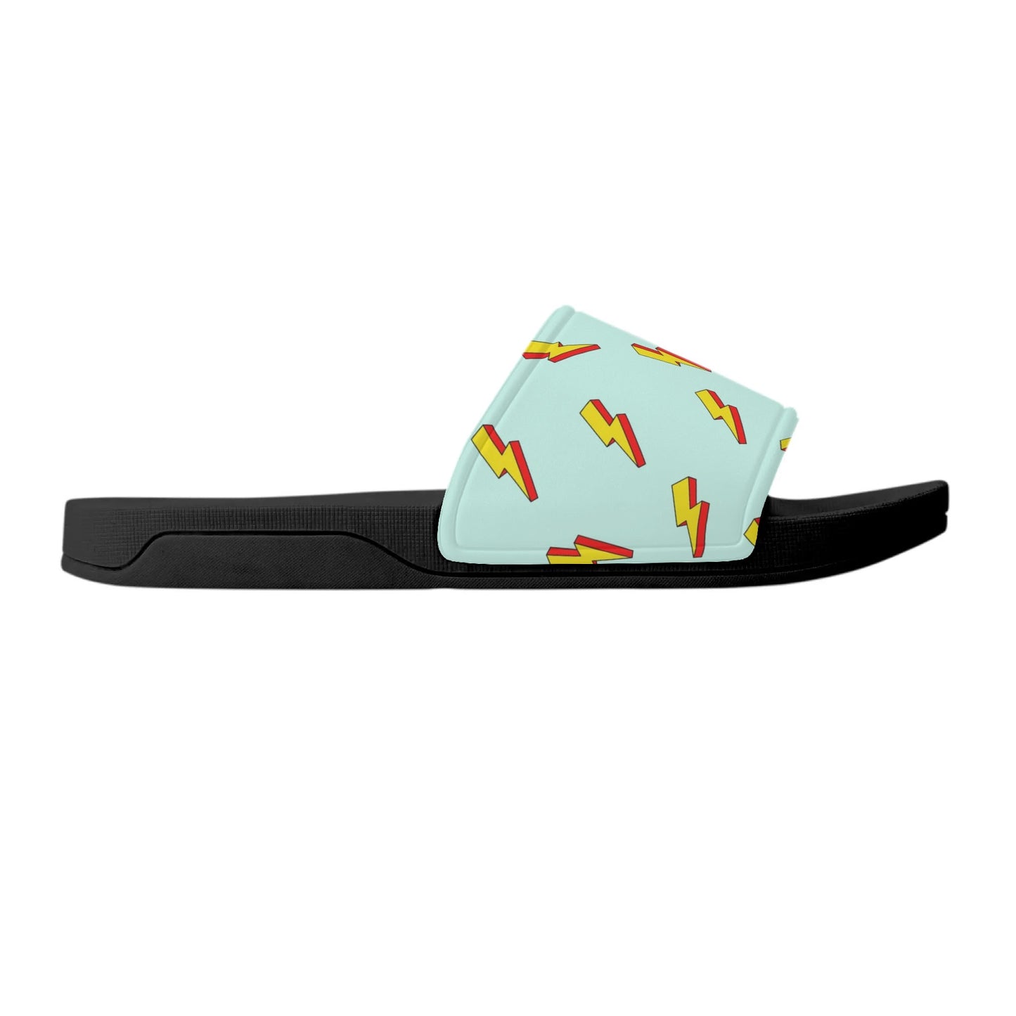 Lightning Bolts - Mens Slide Sandals