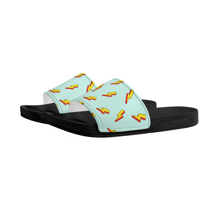 Lightning Bolts - Mens Slide Sandals