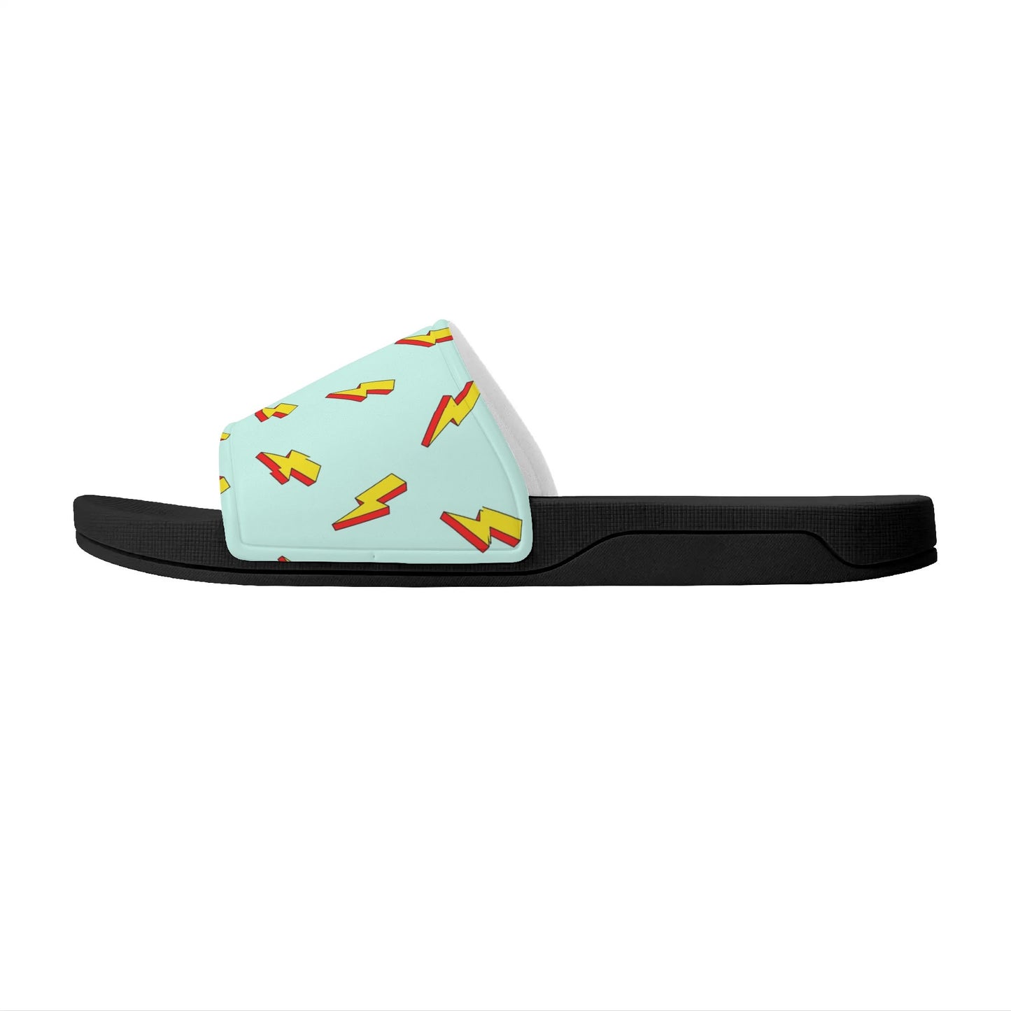 Lightning Bolts - Mens Slide Sandals