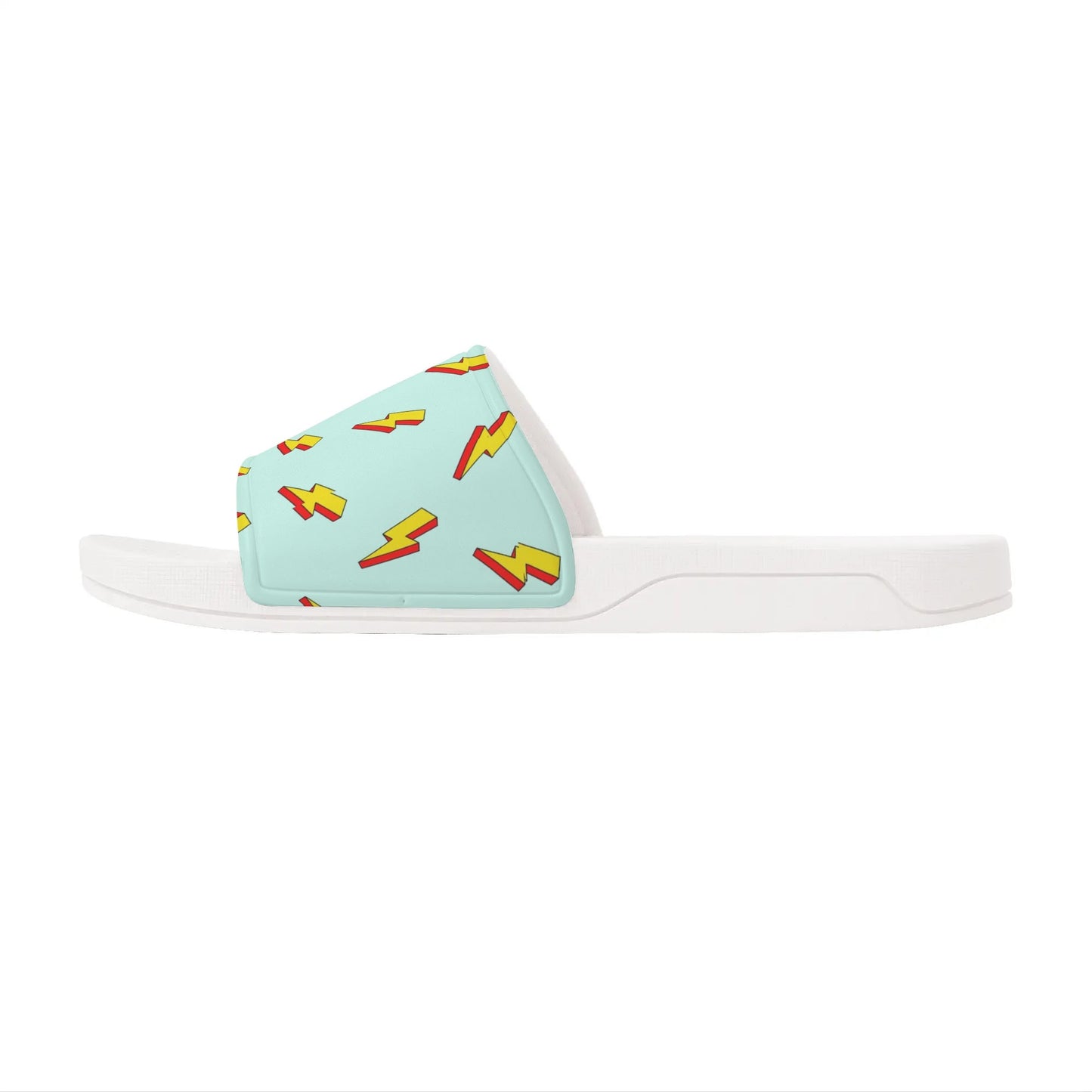 Lightning Bolts - Womens Slide Sandals