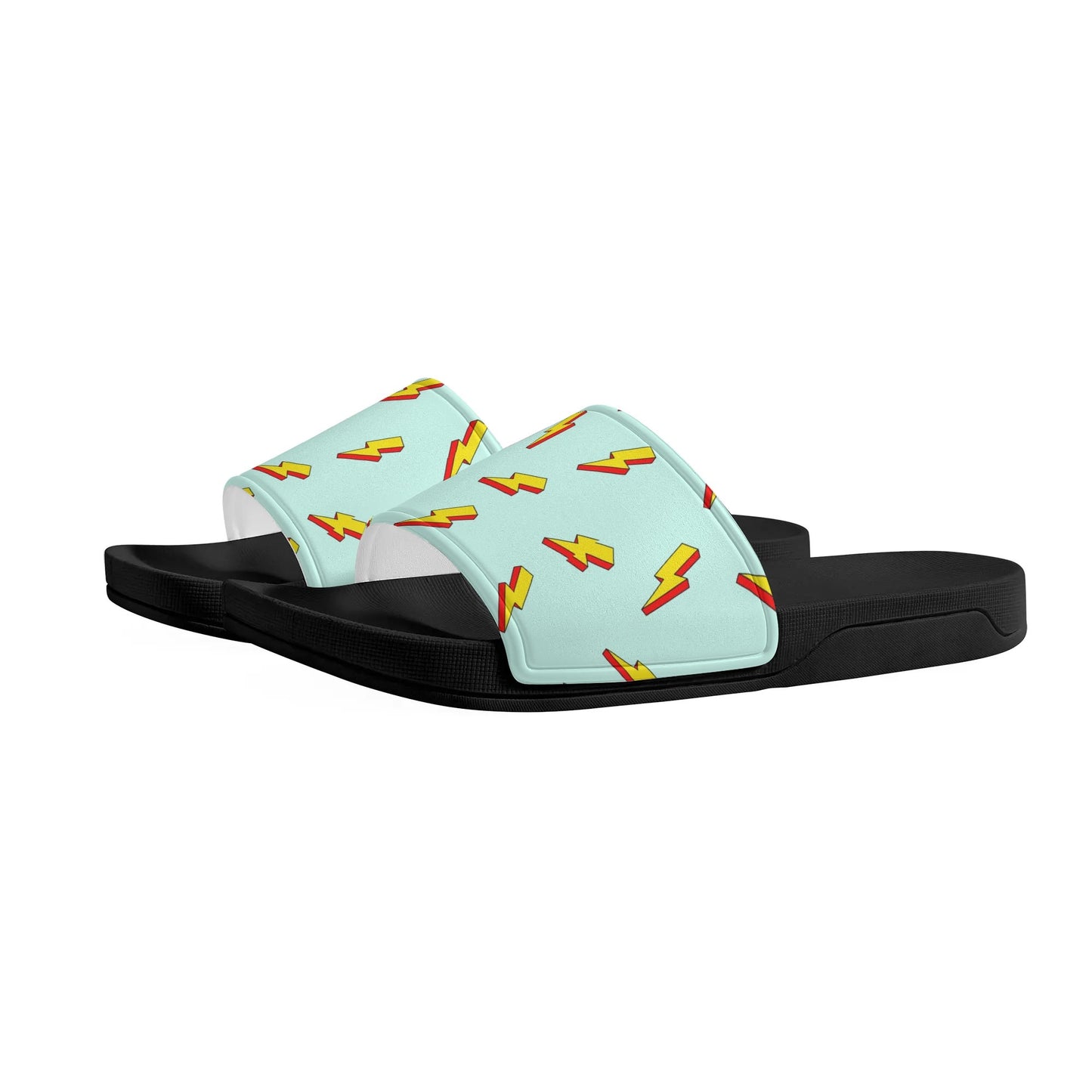 Lightning Bolts - Womens Slide Sandals