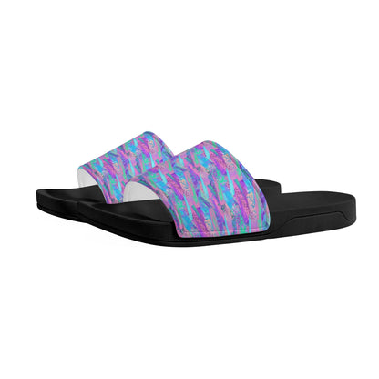 Abstract Sunset - Womens Slide Sandals