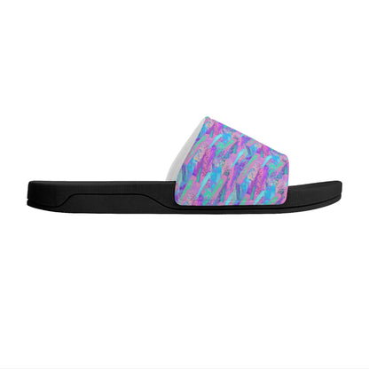 Abstract Sunset - Womens Slide Sandals