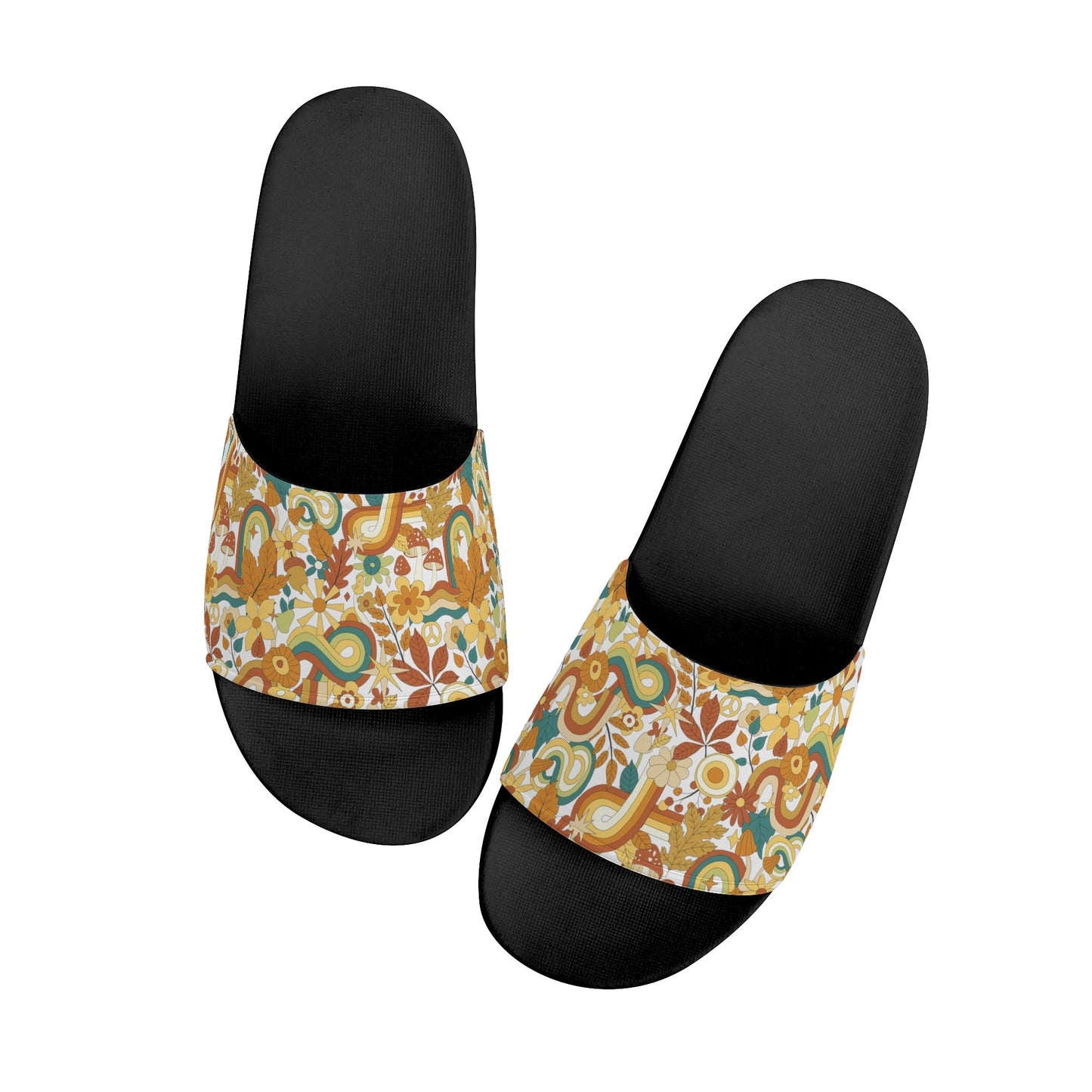 Trippin in the 70s - Womens Slide Sandals