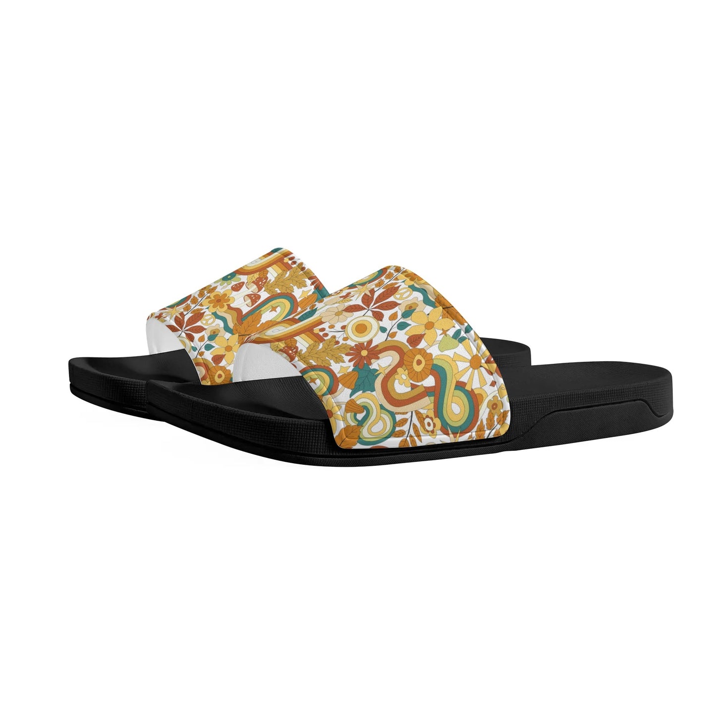 Trippin in the 70s - Womens Slide Sandals