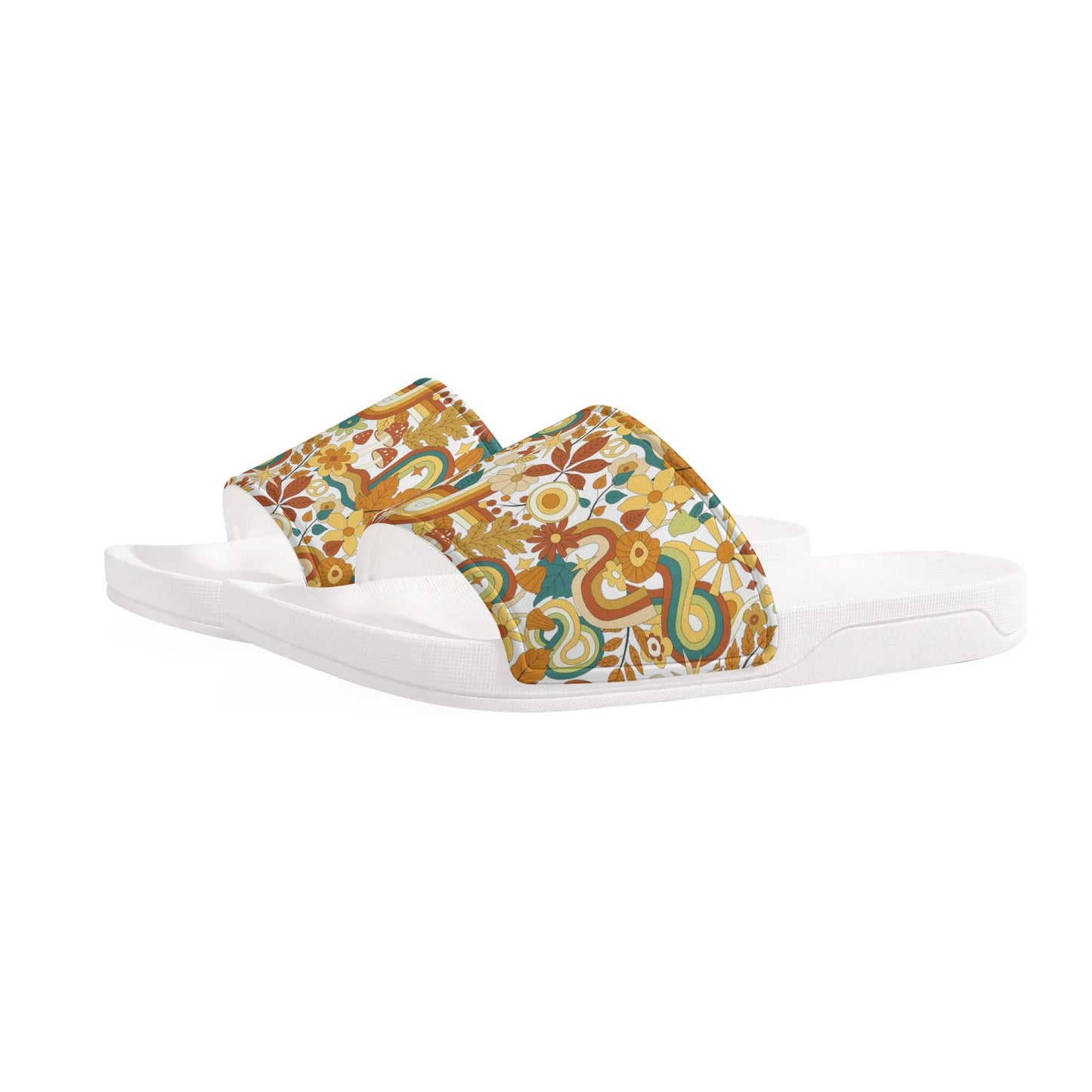 Trippin in the 70s - Womens Slide Sandals