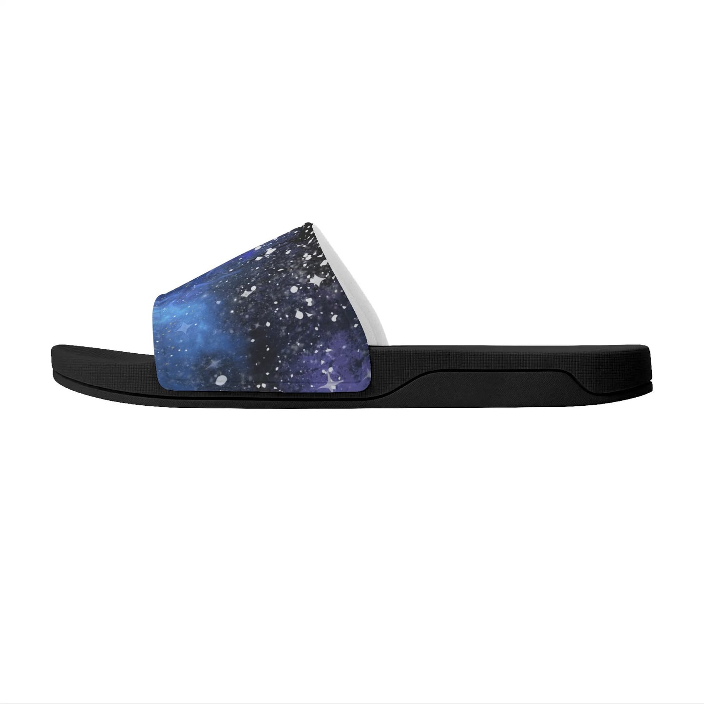 Blue Galaxy Smoke - Womens Slide Sandals