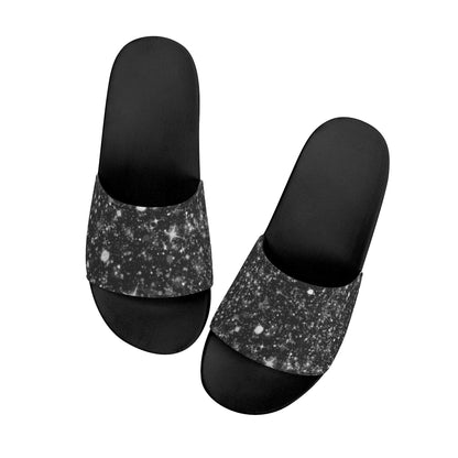 Black Night - Womens Slide Sandals