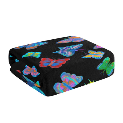 Rainbow Butterfly - Bath Towel