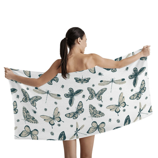 Butterflies Bath Towel