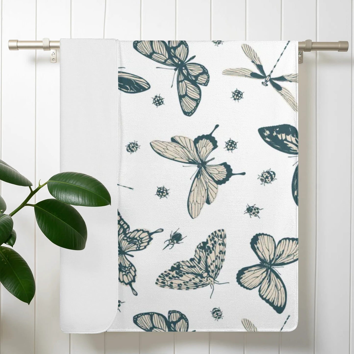 Butterflies Bath Towel