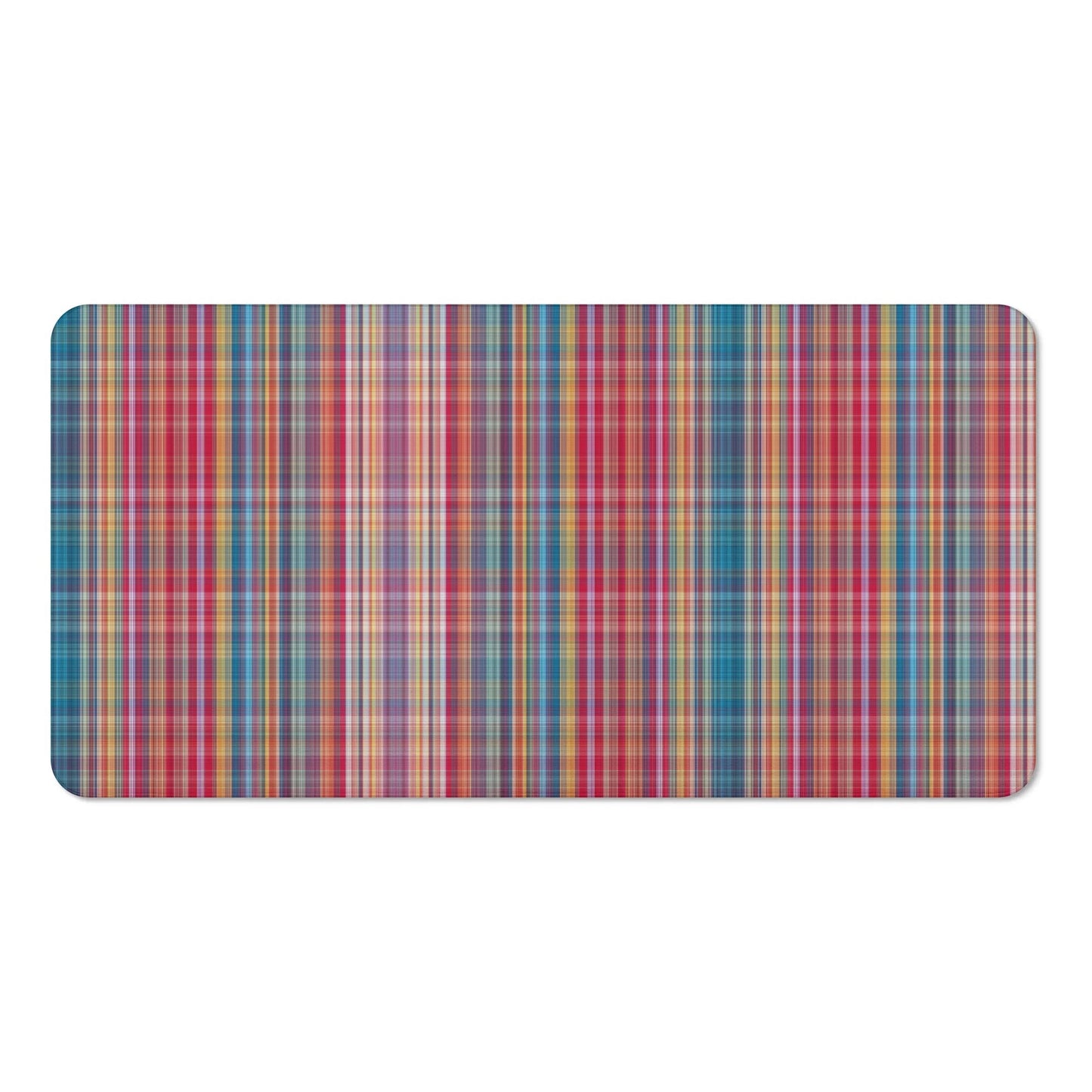 Rainbow Plaid - Bath Towel