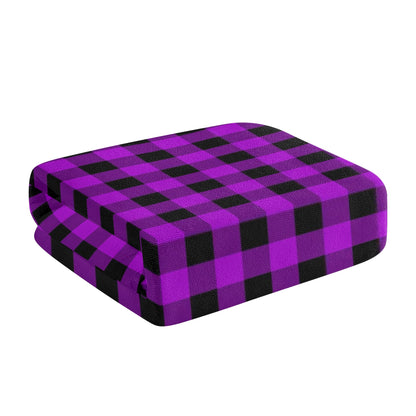 Fuschia Plaid - Bath Towel