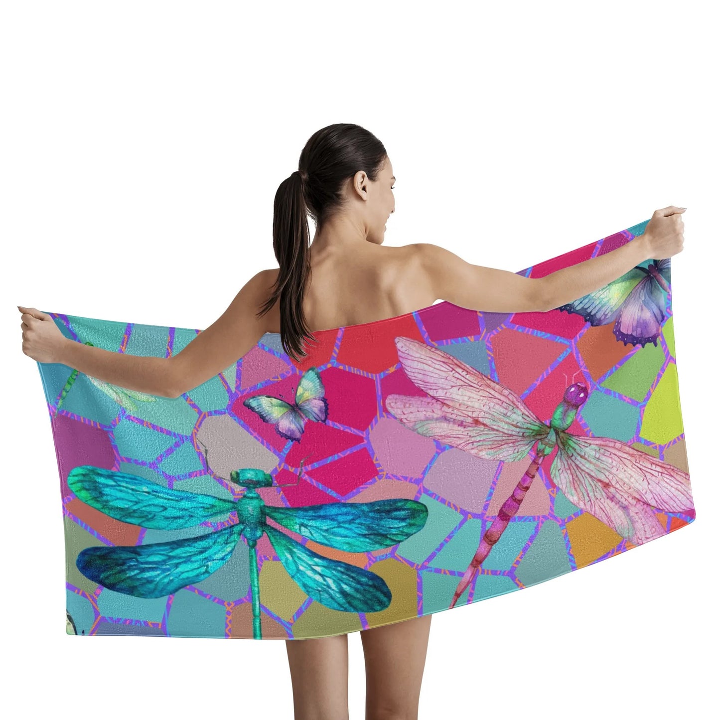 Dragon Fly Beach Towel