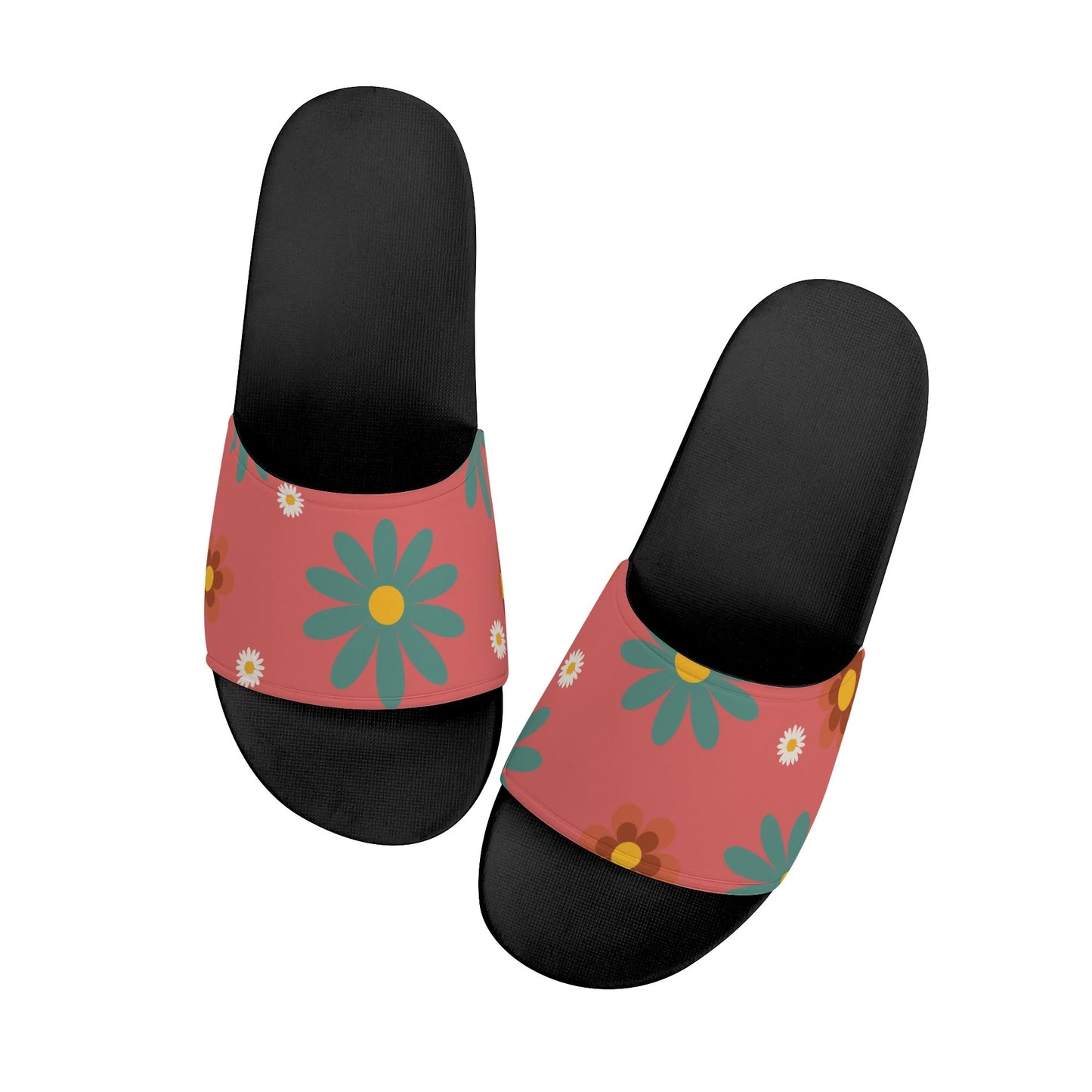 Flower Power Womens Slide Sandals