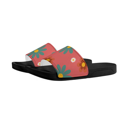 Flower Power Womens Slide Sandals