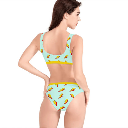 LIGHTNIN' STRIKES!  Sport Bikini Swimsuit