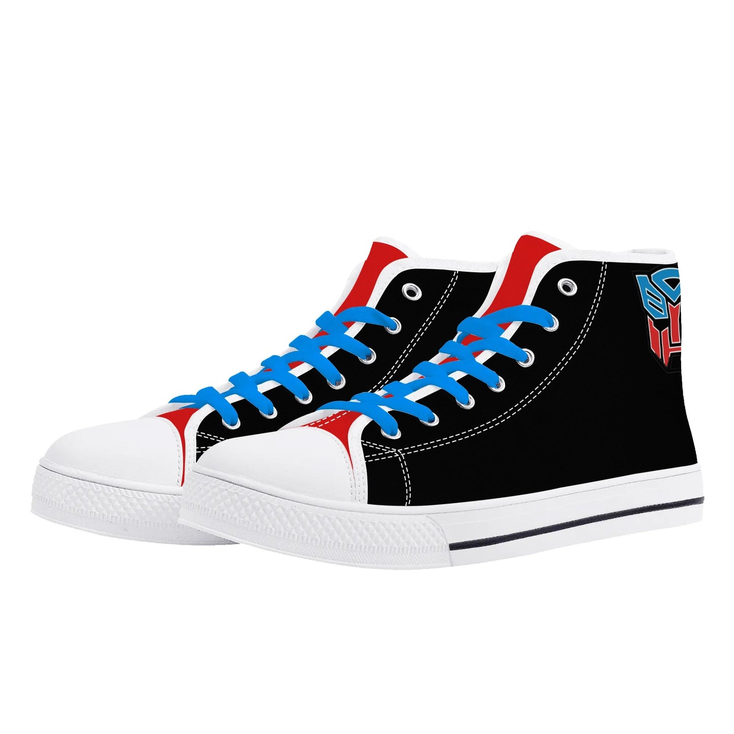 TEENY BOT! - Mens High Top Canvas Shoes