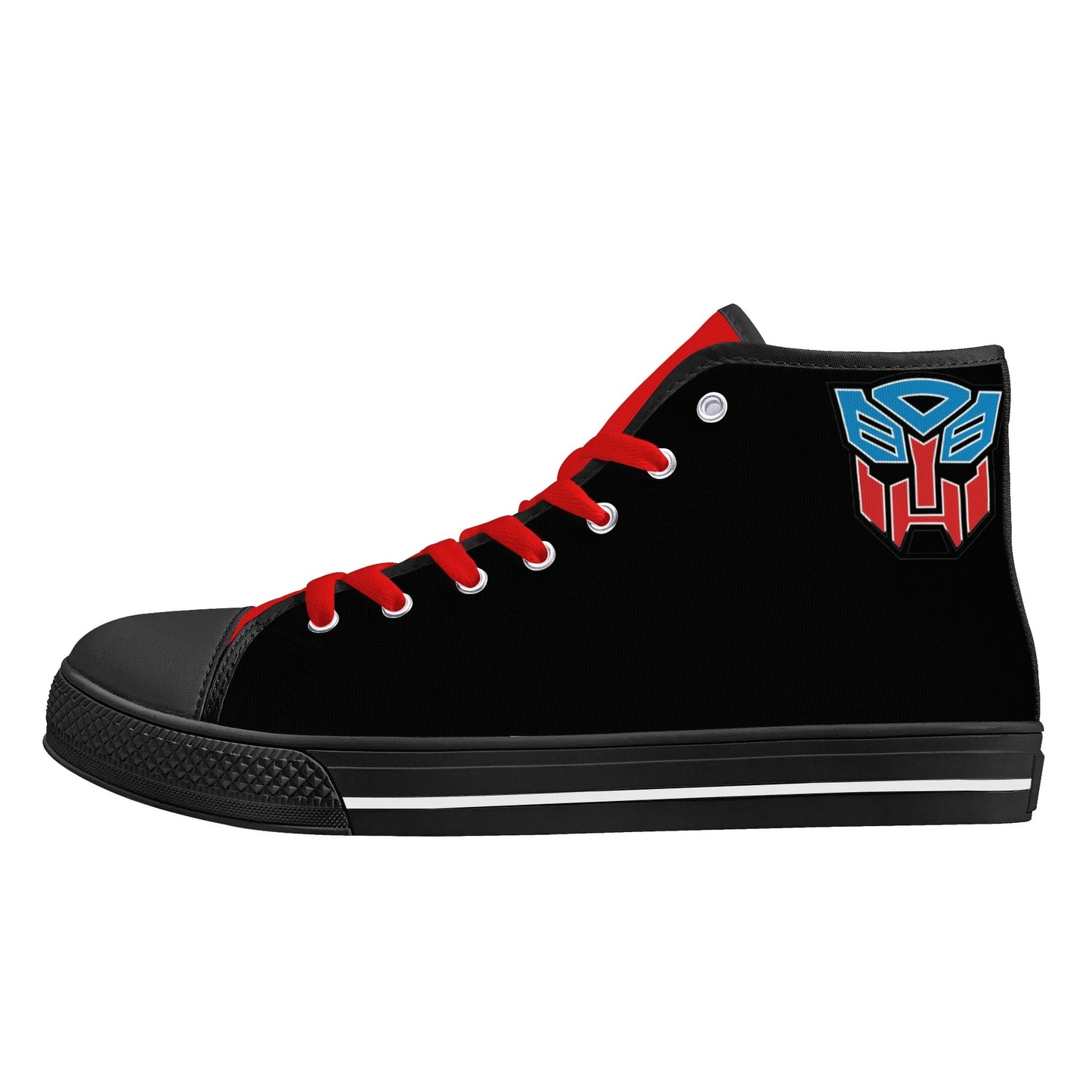 TEENY BOT! - Mens High Top Canvas Shoes