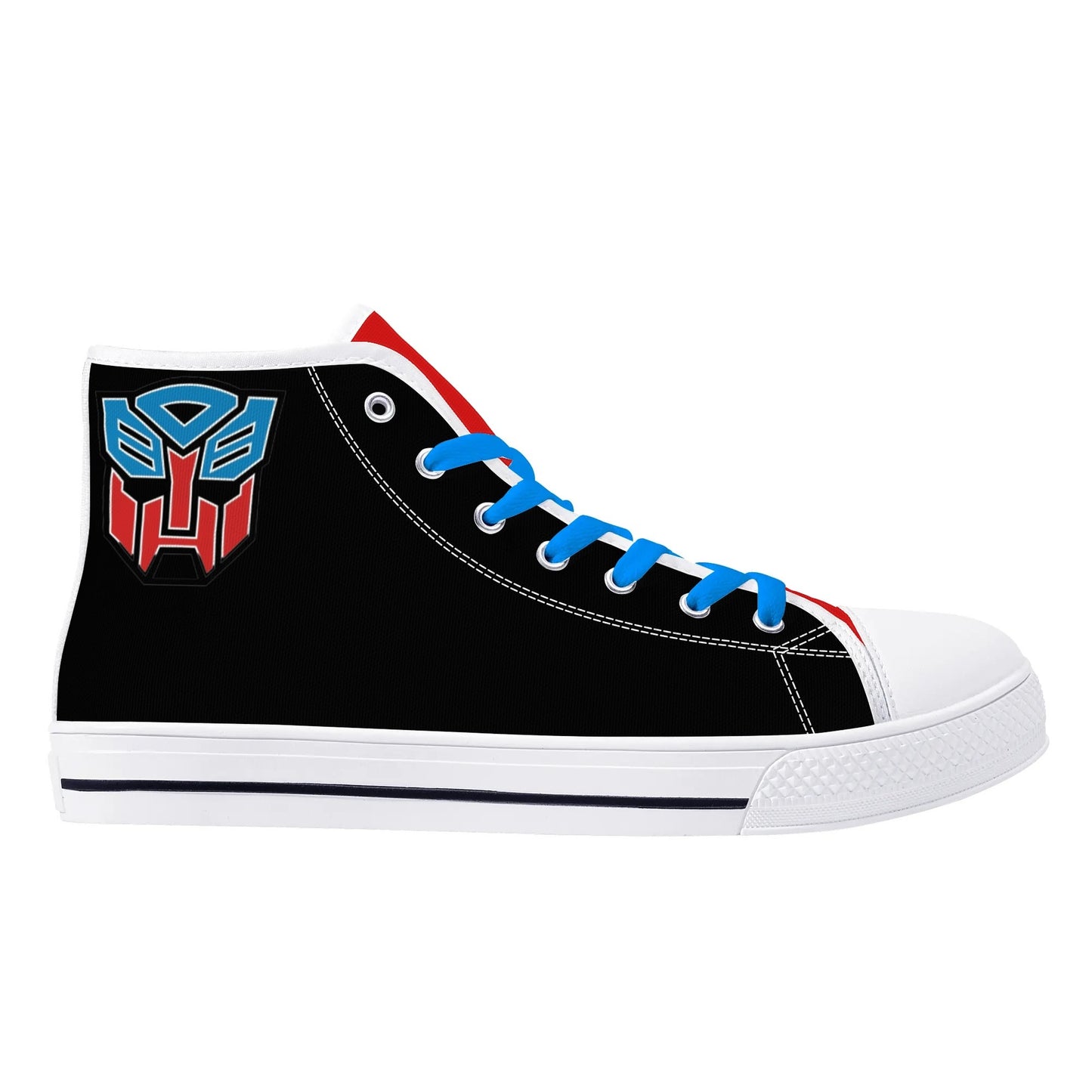 TEENY BOT! - Mens High Top Canvas Shoes