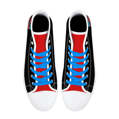 TEENY BOT! - Mens High Top Canvas Shoes