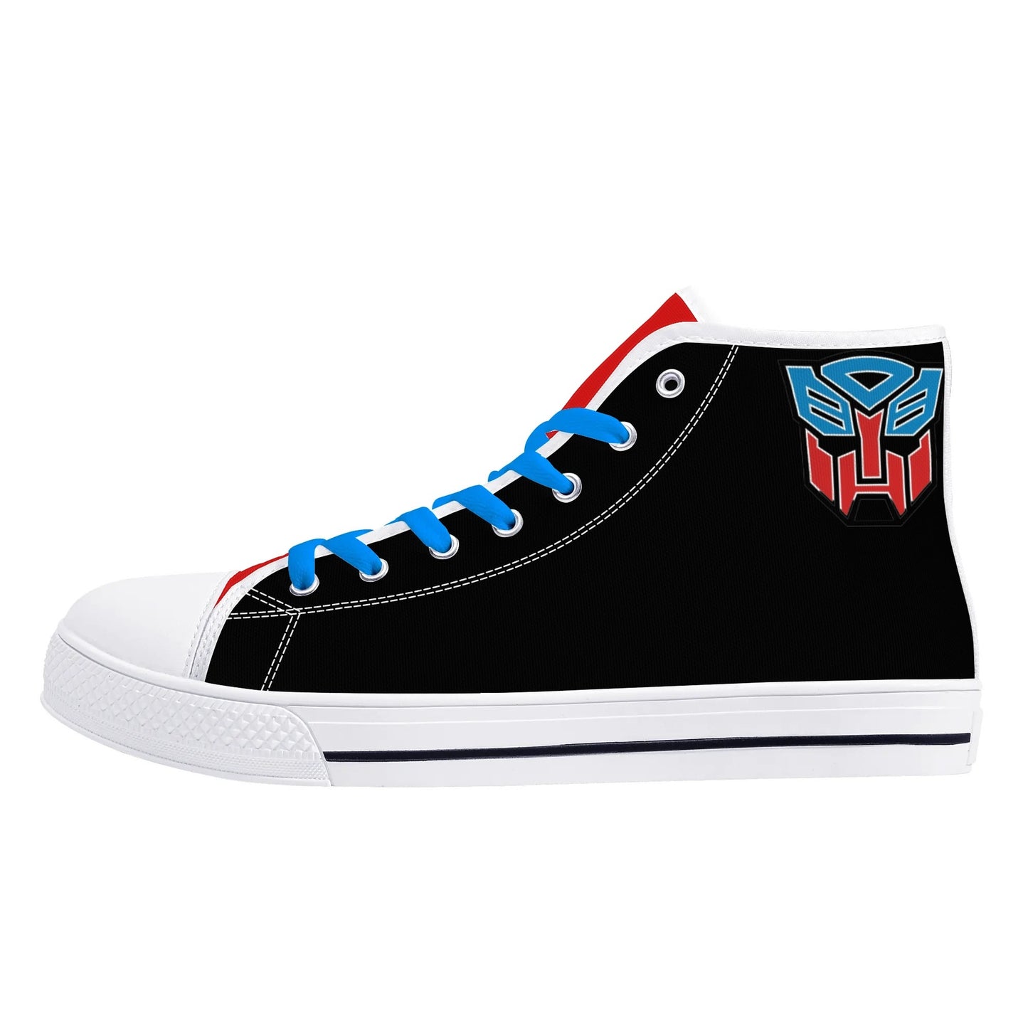 TEENY BOT! - Mens High Top Canvas Shoes