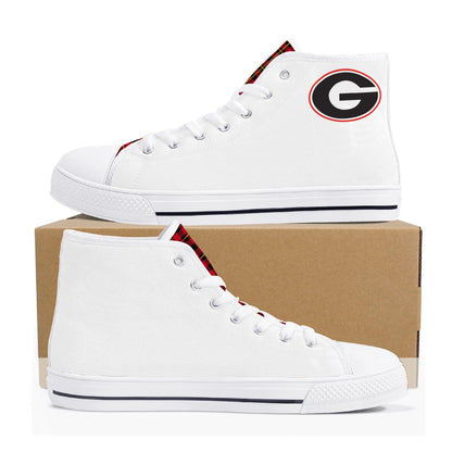 GEORGIA TAKIN' OVER, BIG AND SMALL - Mens High Top Canvas Shoes